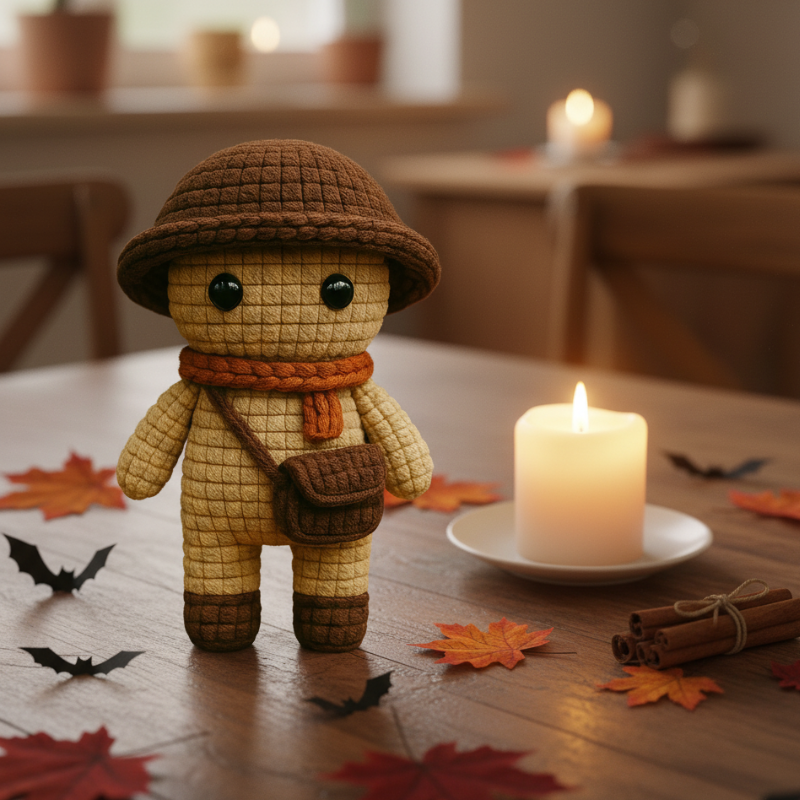 Explorer Mushroom Crochet Pattern