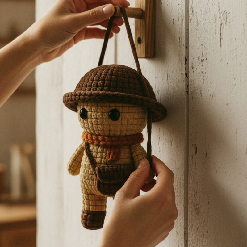 Explorer Mushroom Crochet Pattern