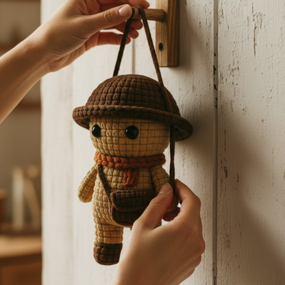 Explorer Mushroom Crochet Pattern